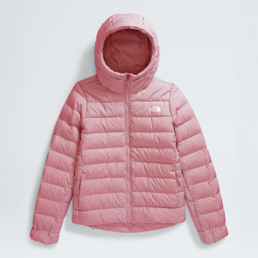 Plumífero Mujer Más Vendido Chamarra Puffer Con Gorro Aconcagua