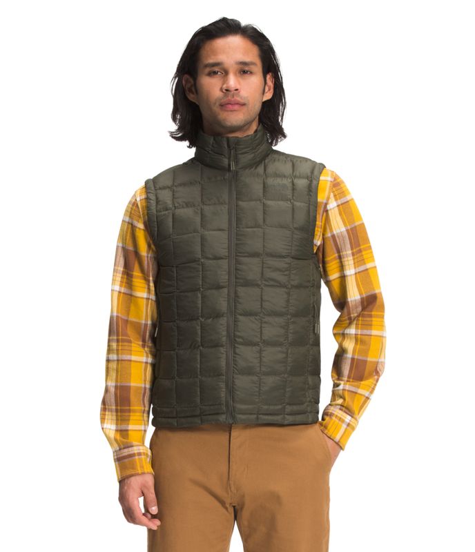 Chaleco Térmico Thermoball Eco Hombre, Verde Obscuro
