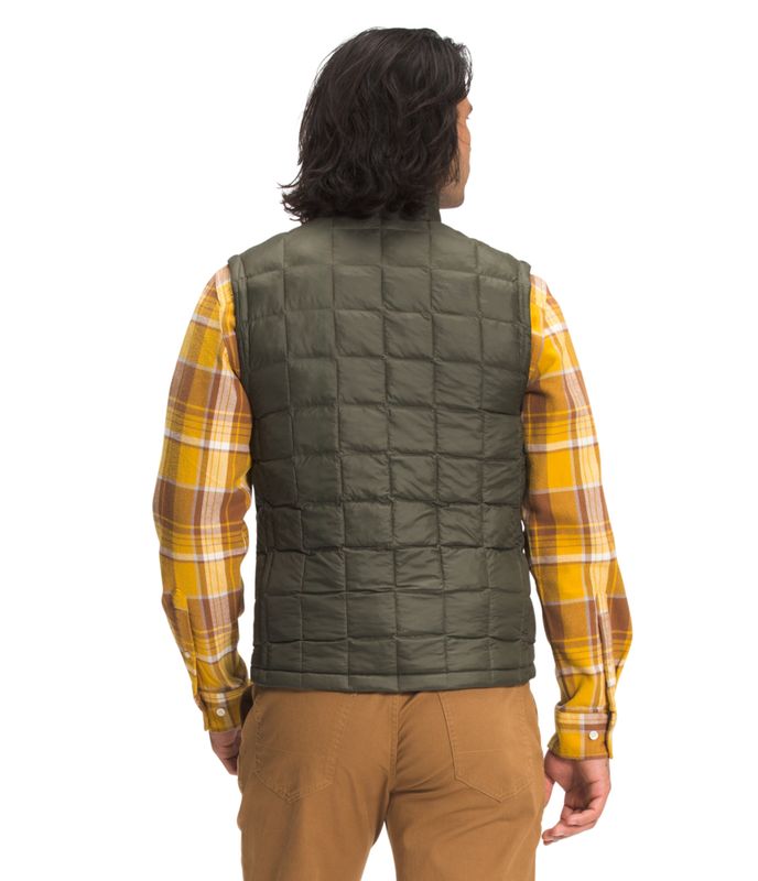Chaleco Térmico Thermoball Eco Hombre, Verde Obscuro
